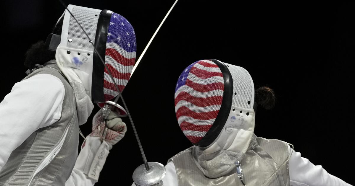 American Lee Kiefer clinches her second consecutive women’s foil gold medal