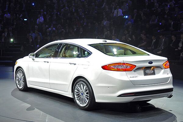 The new Fusion features a crisp silhouette and sport design that's a departure from the conservative styling that has previously dominated the family passenger car category. It is the first sedan to offer gasoline, hybrid and plug-in hybrid versions. Full story