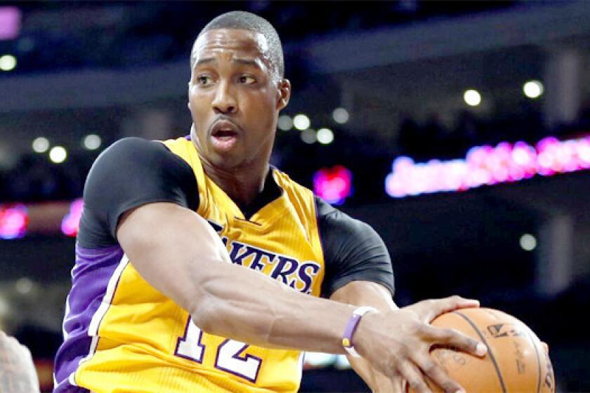 Lakers General Manager Mitch Kupchak says that despite the rumors circulating that Dwight Howard could be on the trading block the team has no intention of parting ways with the center.