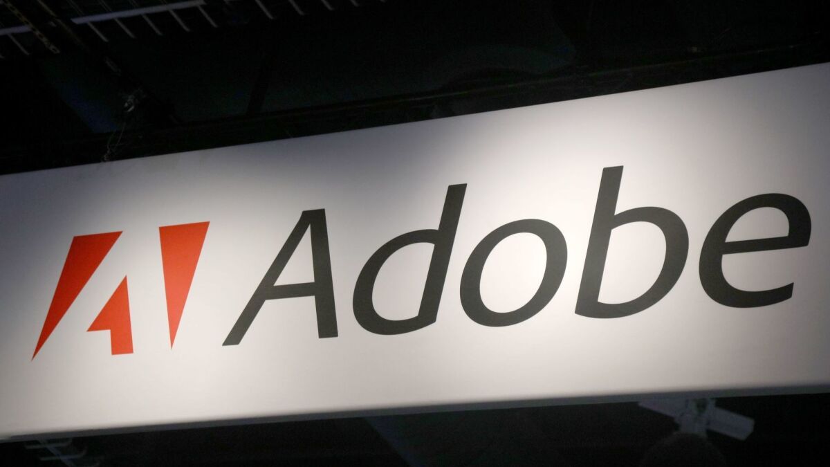 Adobe has sought to diversify from the digital media products that made it one of the world’s largest software companies.