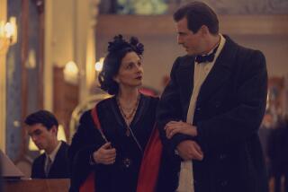 Juliette Binoche and Claes Bang in "The New Look" on Apple TV+
