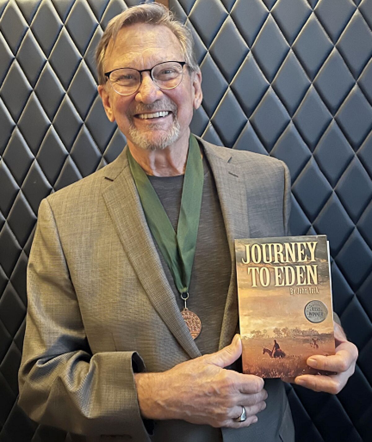 Author John York, former Hellanback Ranch Winery owner who moved to Florida, won an award for his book, “Journey to Eden.”