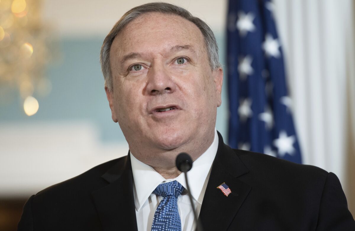 Secretary of State Michael R. Pompeo condemned "Beijing’s complete disregard for its international commitments."