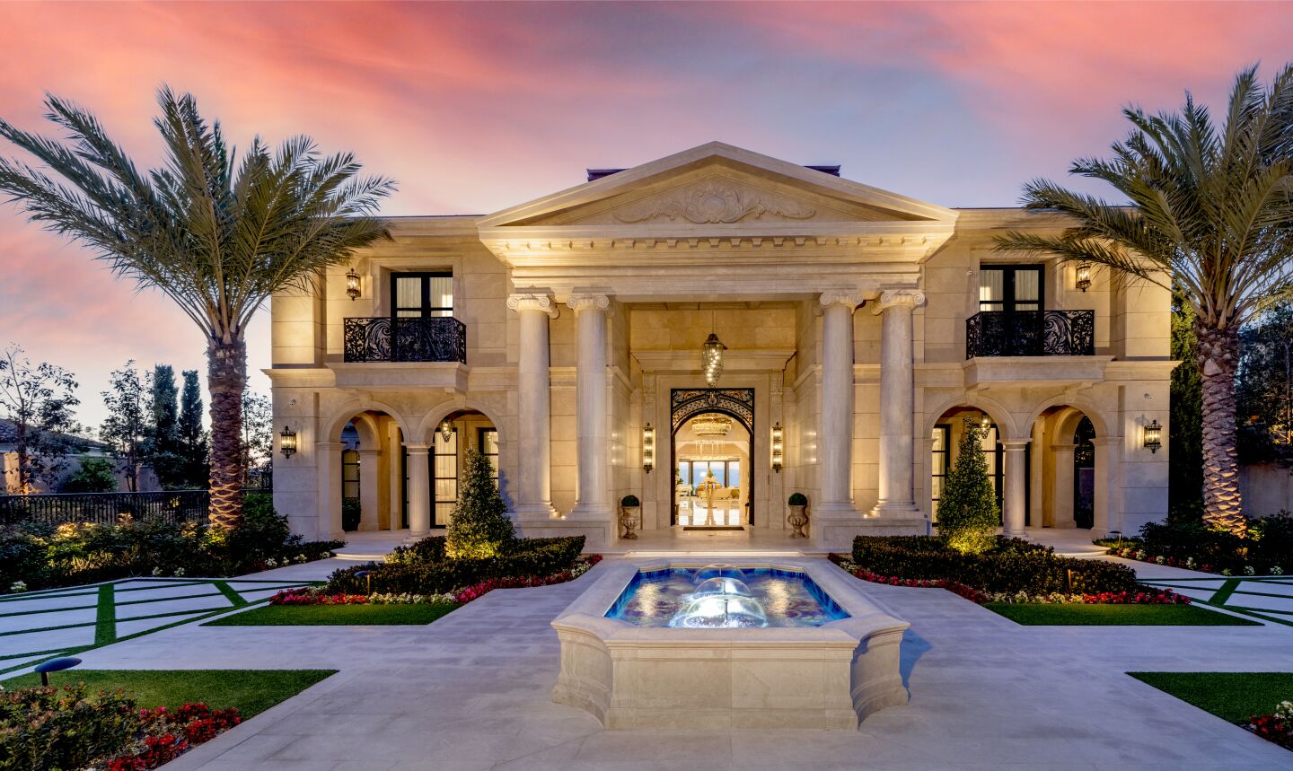 The 15,500-square-foot palace.