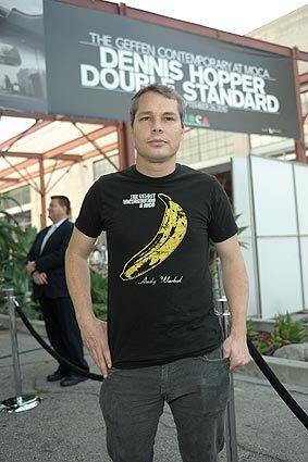 Shepard Fairey, Mr. Hope himself, was one of the many artists and luminaries who attended the private reception for " Dennis Hopper Double Standard" exhibition at the Geffen Contemporary at MOCA on July 10, 2010.