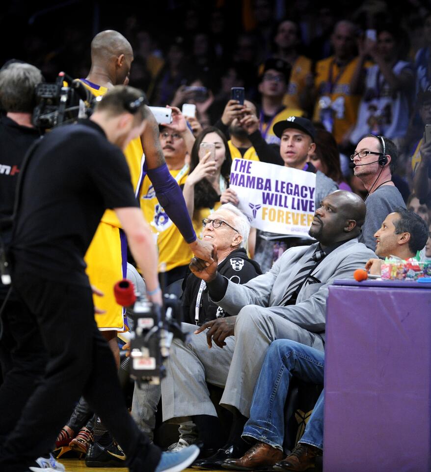 Kobe's last game