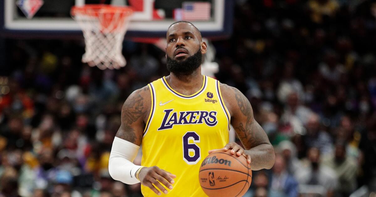 Lakers Rule Out LeBron James vs. Sixers on Wednesday - Sports