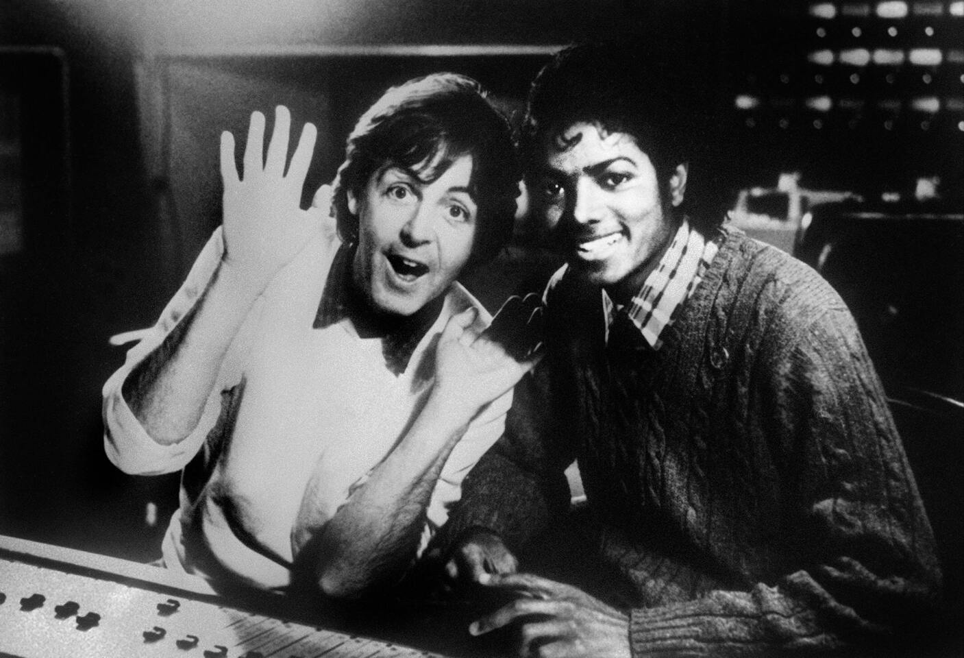 Paul McCartney and Michael Jackson: "Say Say Say" and "The Girl is Mine"
