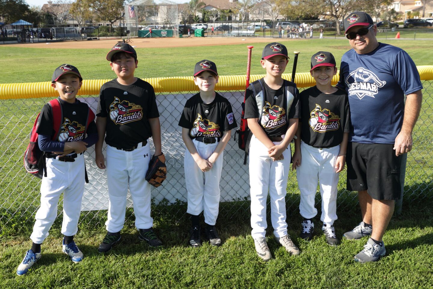 River Bandits at the Del Mar Little League Opening Day