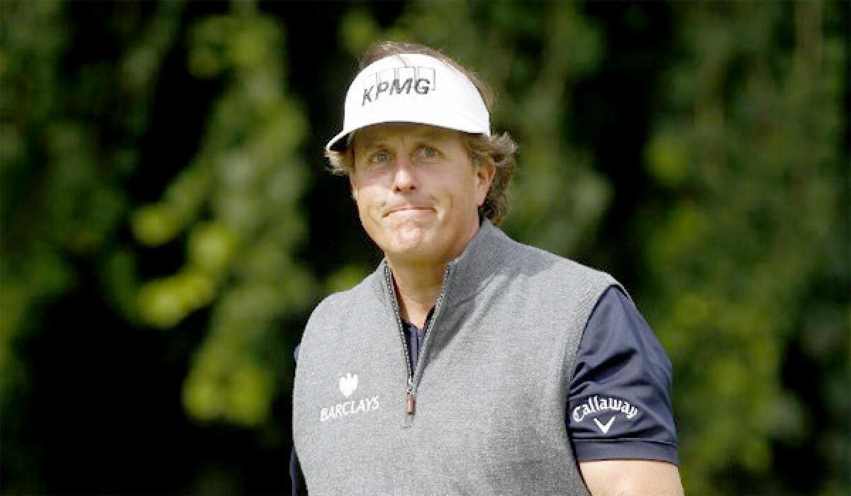 Phil Mickelson clarified statements he made Sunday about moving out of California because of the state's income tax laws, saying he hasn't made such a decision.