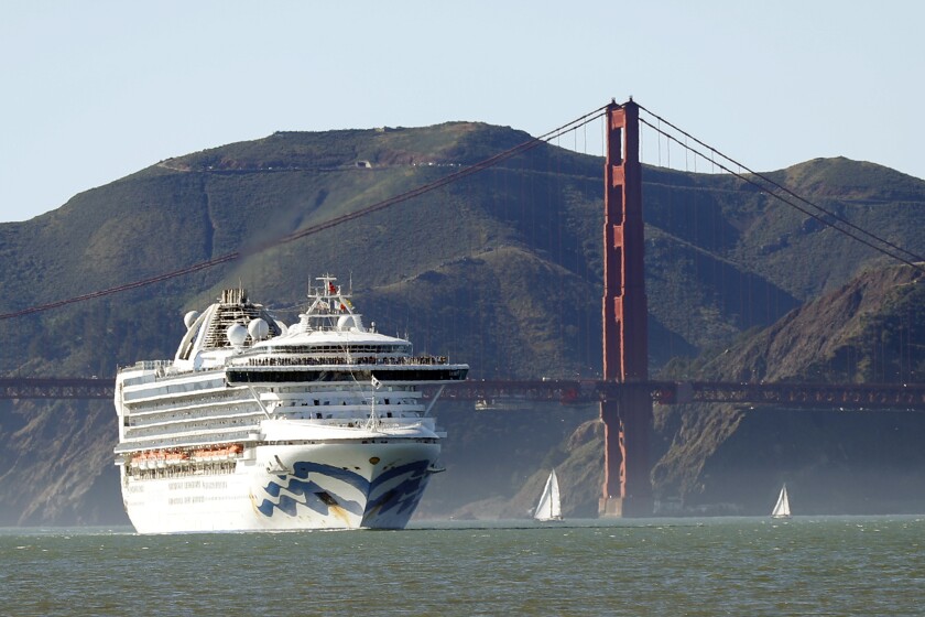 Resultado de imagen para BAJA AFLUENCIA DE CRUCEROS EN ENSENADA POR CORONAVIRUS