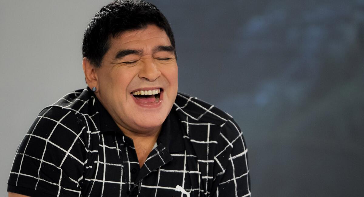 Diego Armando Maradona.