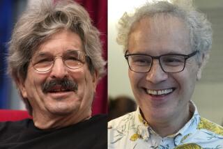 This photo combo shows 2024 Nobel Prize winners in physiology or medicine Gary Ruvkun, American molecular biologist, left, and Victor Ambros, professor of natural science at the University of Massachusetts Medical School, Monday, Oct. 7, 2024, in Newton, Mass. (AP Photo/Steven Senne)