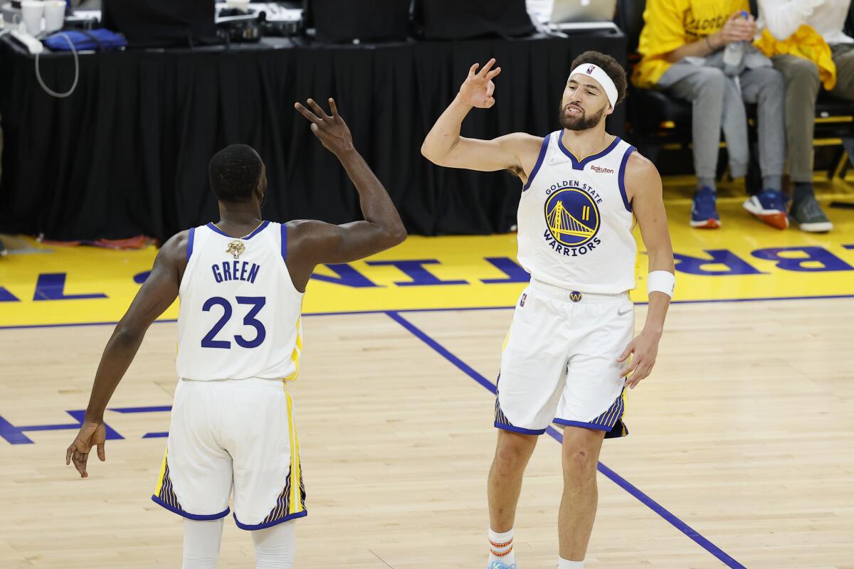 Warriors' Klay Thompson remains a wild card in NBA Finals - Los Angeles Times