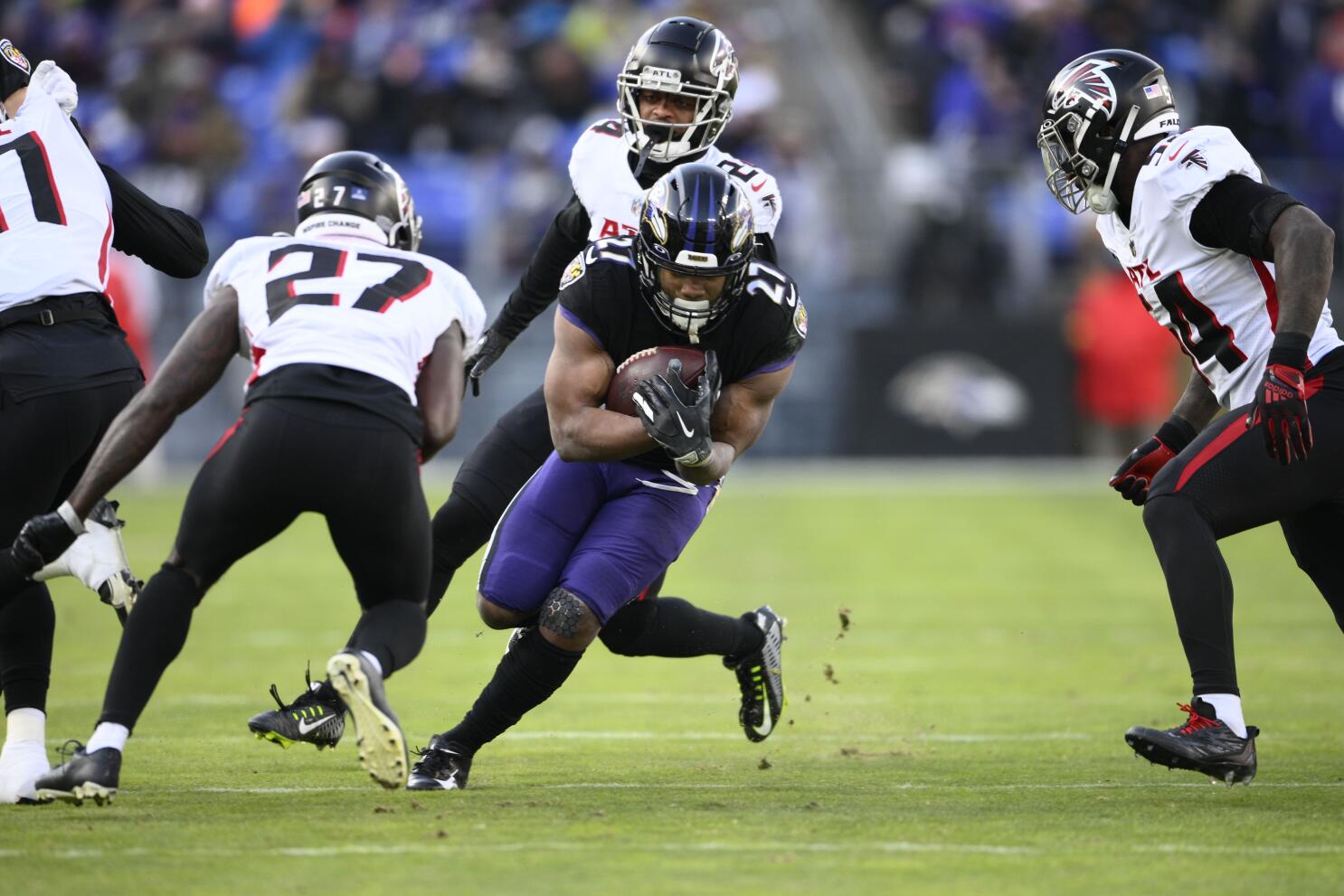 Dobbins rounding into form as Ravens lean on running game - The