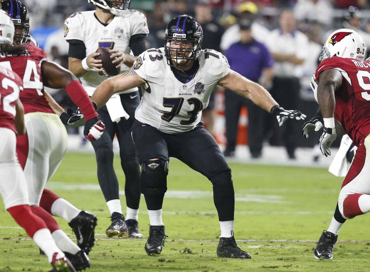 Line of scrimmage could be crucial when the unbeaten Baltimore