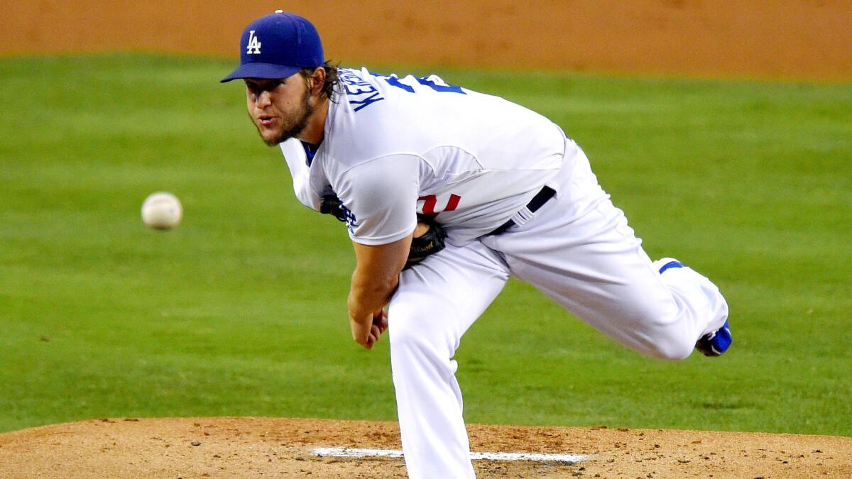 Dodgers starter Clayton Kershaw is 6-0 in his last 10 starts, with a 0.92 ERA, eight walks and 96 strikeouts.