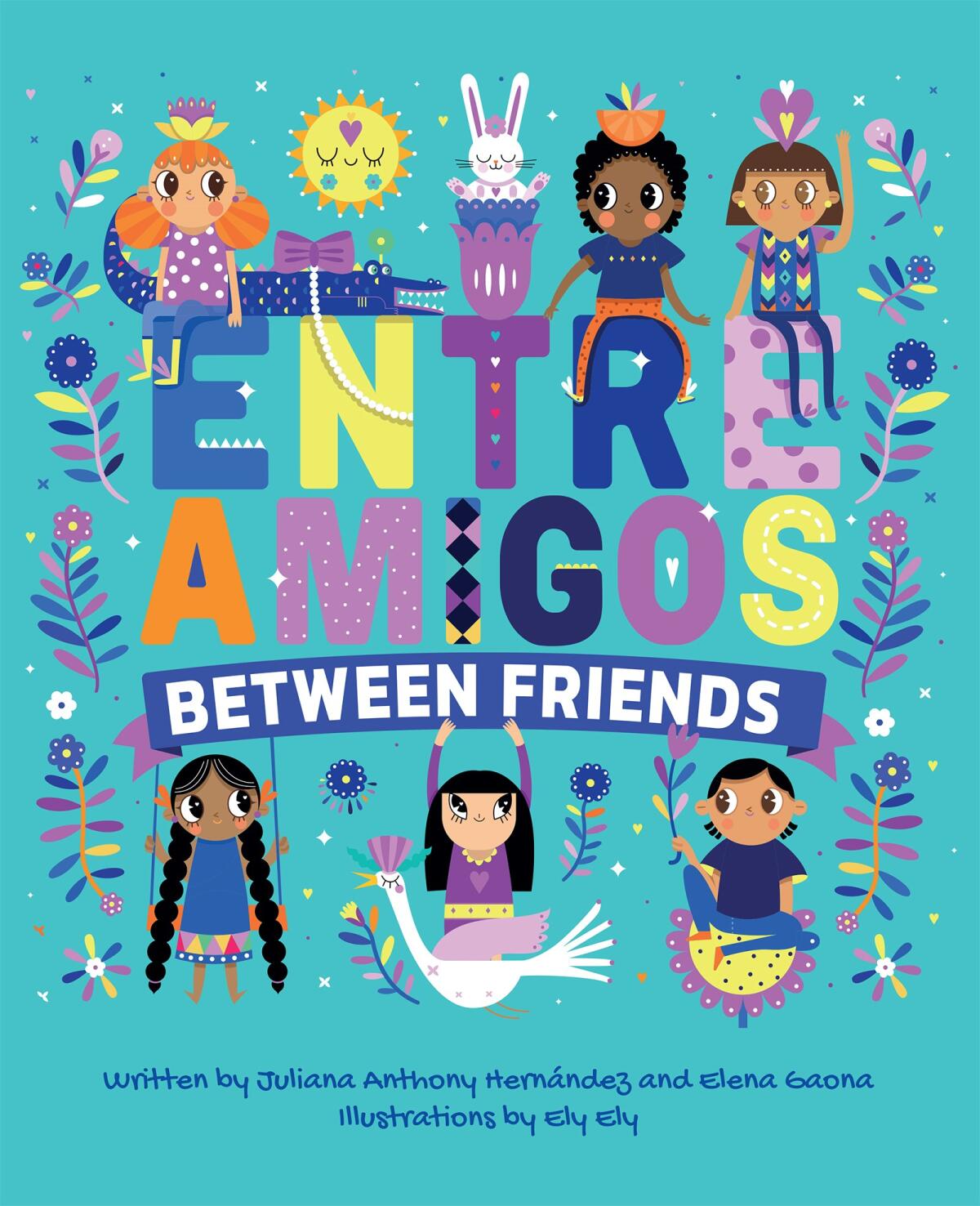 Portada del libro infantil Between Friends/Entre Amigos que saldrá a la venta el 15 de junio