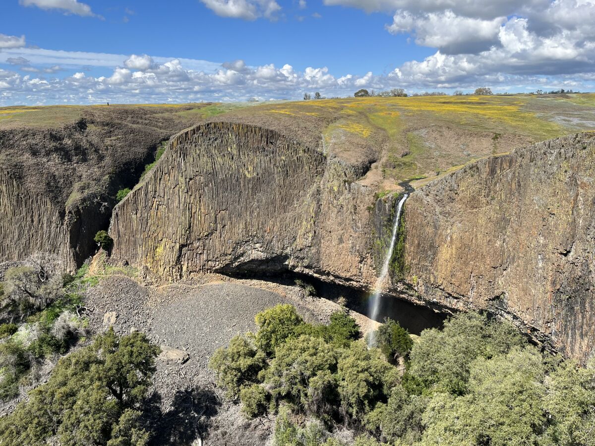 Phantom Falls at North Table Mountain Ecological Reserve.