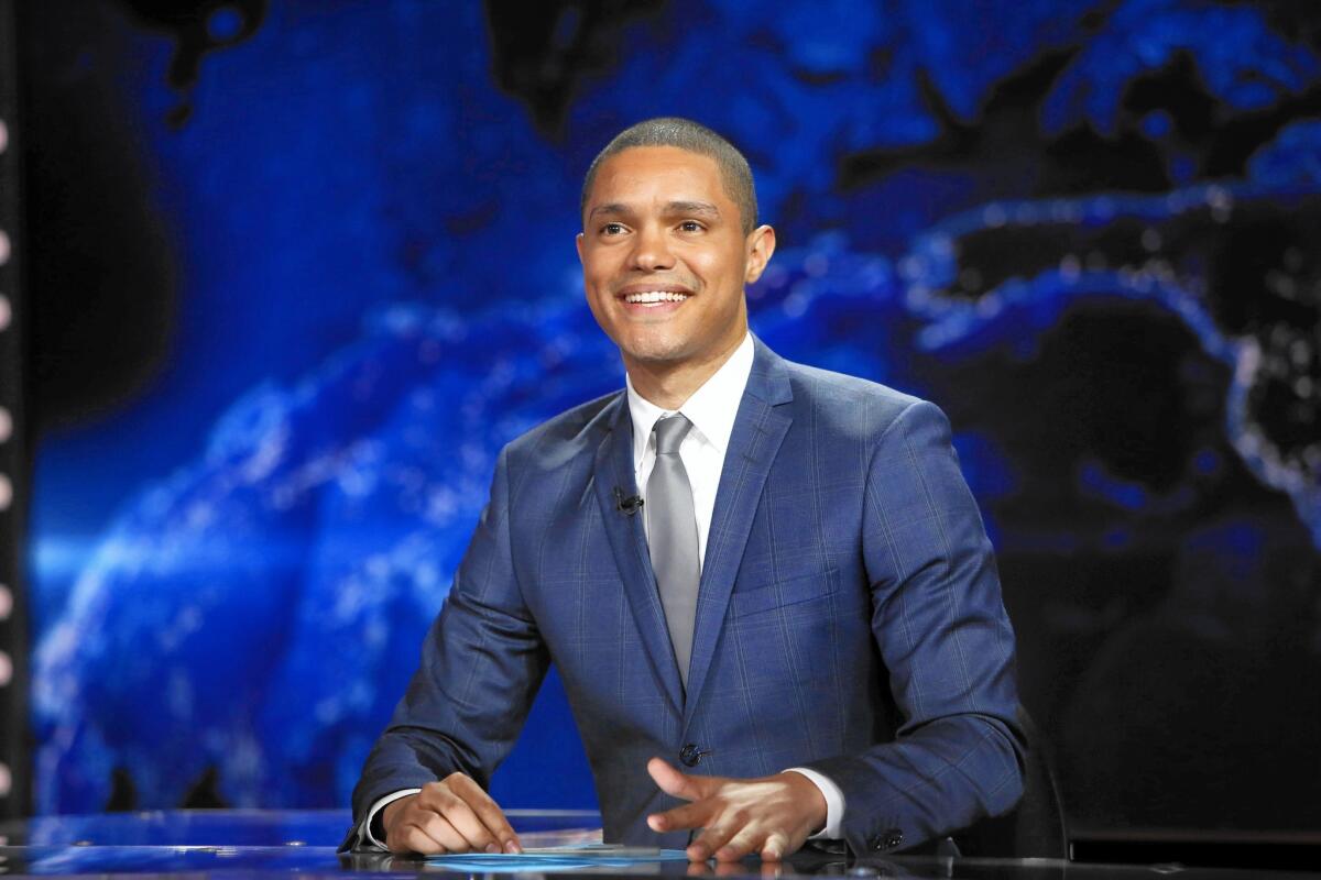 South African comic Trevor Noah will host the new "Daily Show," replacing Jon Stewart.