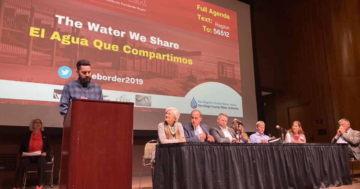 Bi-national conference tackles border region's water issues - The San Diego Union-Tribune