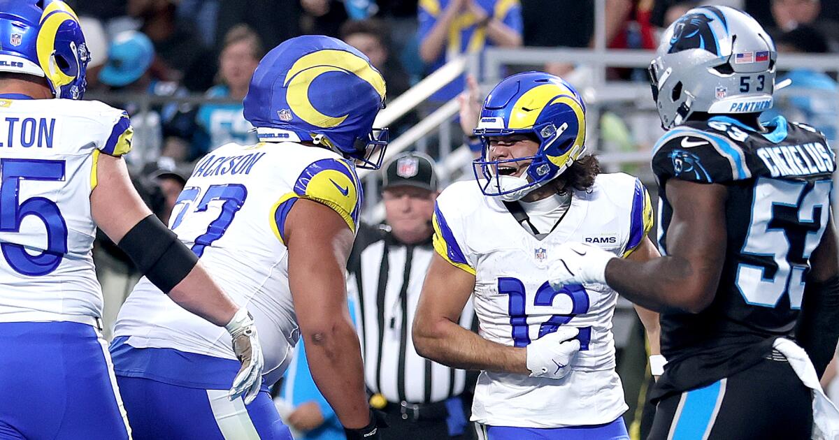 Puka Nacua's pick-denying breakup saved Rams in wild-card win: 'He's a freaking warrior'
