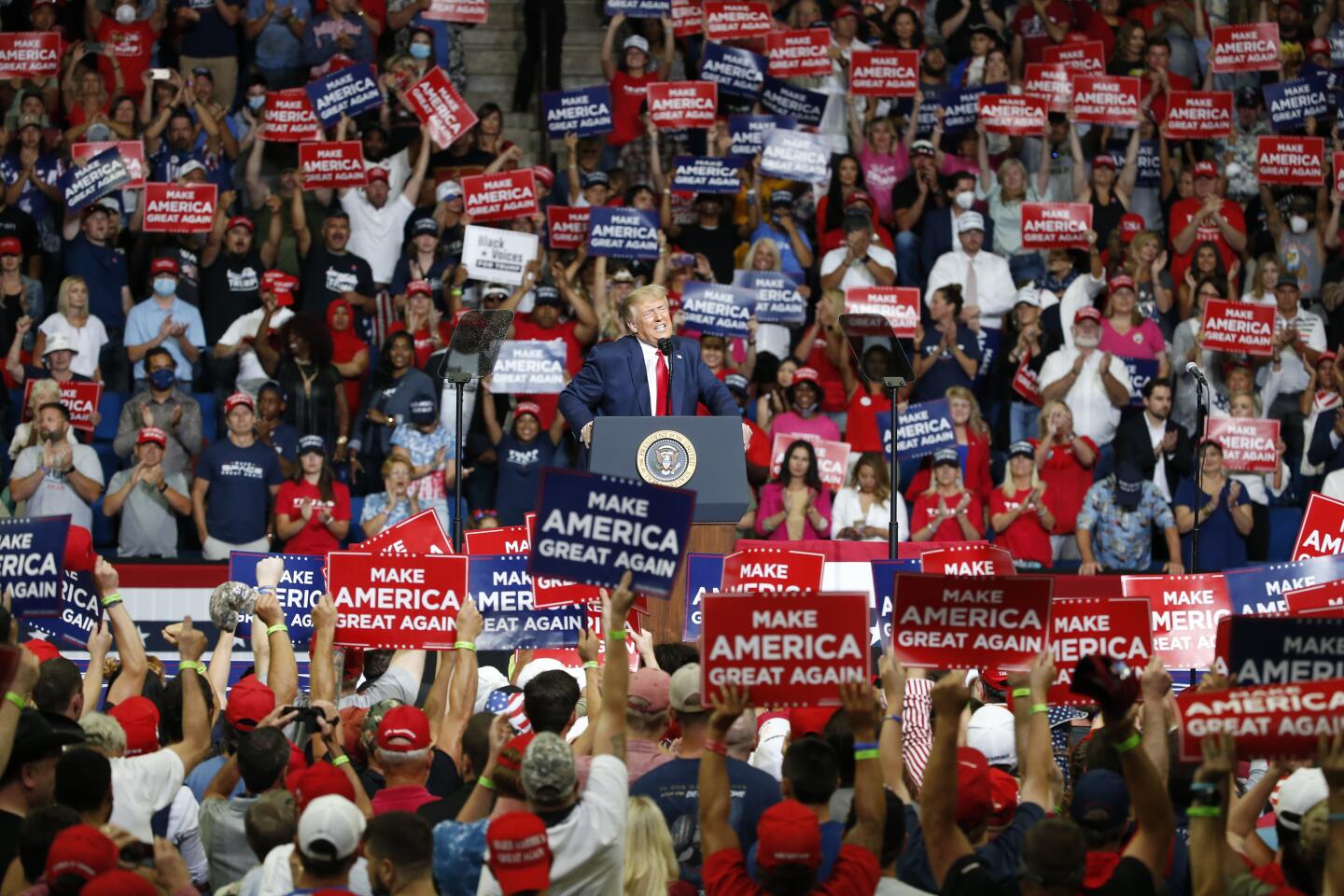 Trump brings reelection rally to Tulsa