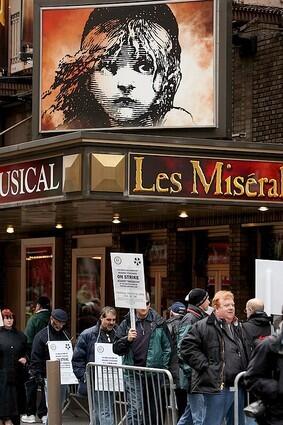 Stagehands Strike on Broadway