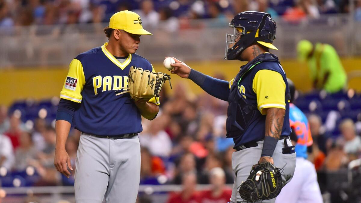 Padres spring training primer: Catchers - The San Diego Union-Tribune