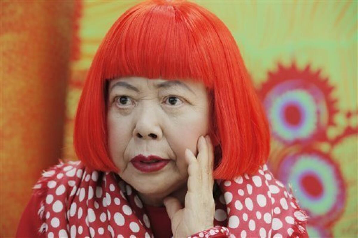 AP Interview: Artist Kusama sees the world in dots - The San Diego  Union-Tribune