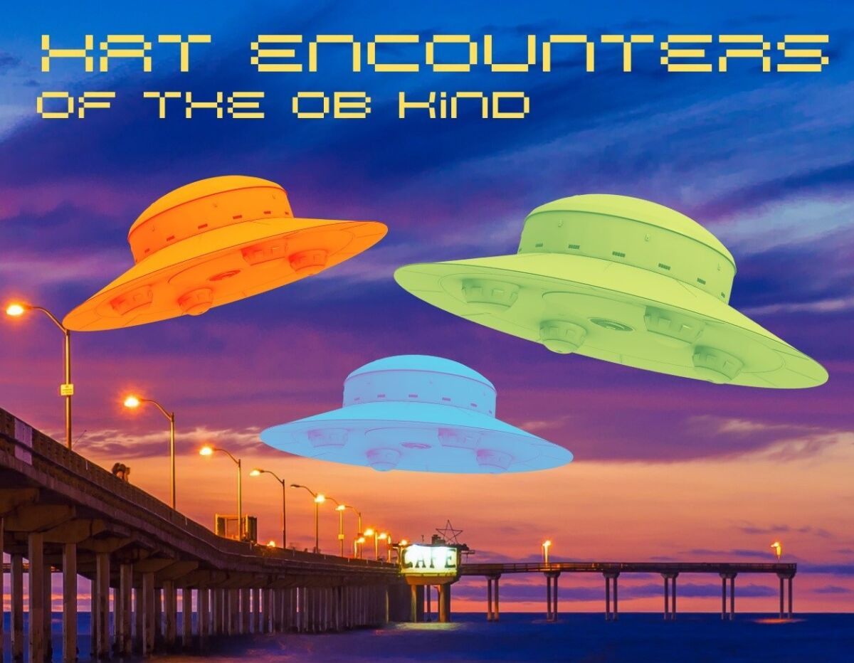 "Hat Encounters of the OB Kind" is the theme of the Ocean Beach Woman’s Club Hat Contest on Thursday, April 6.