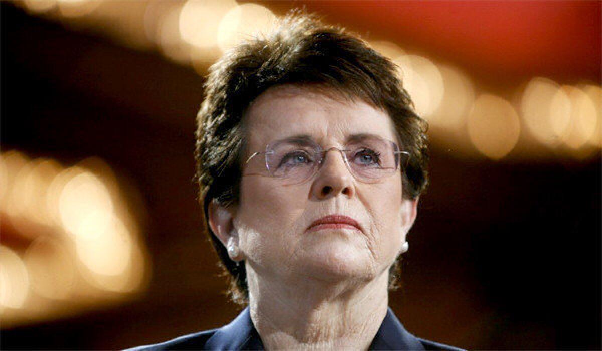 Tennis champion Billie Jean King has been selected as one of two openly gay athletes to join the U.S. delegation for the opening and closing ceremonies at the 2014 Sochi Olympics.