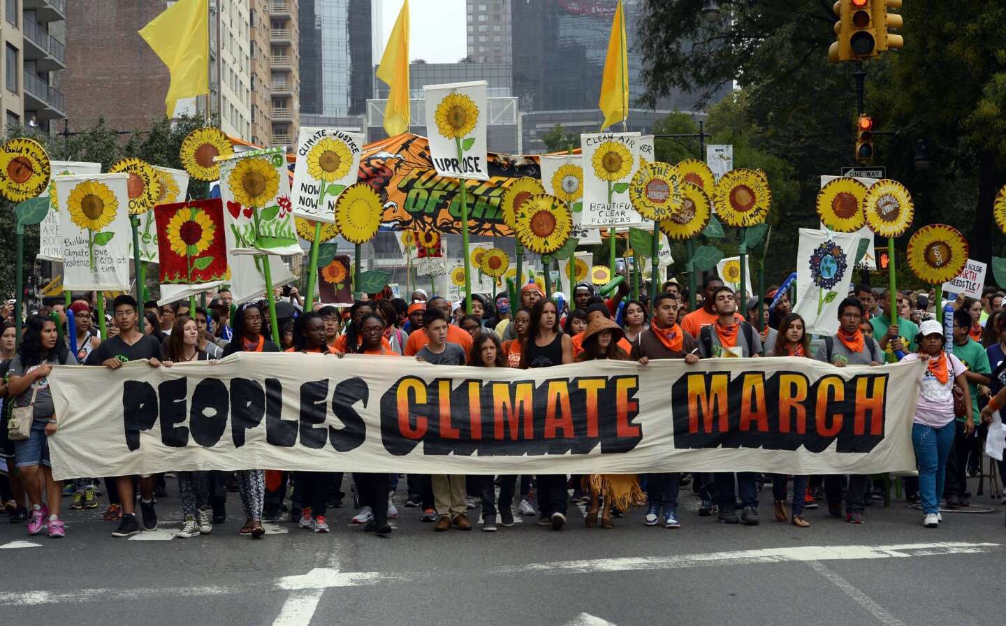 NYC climate march