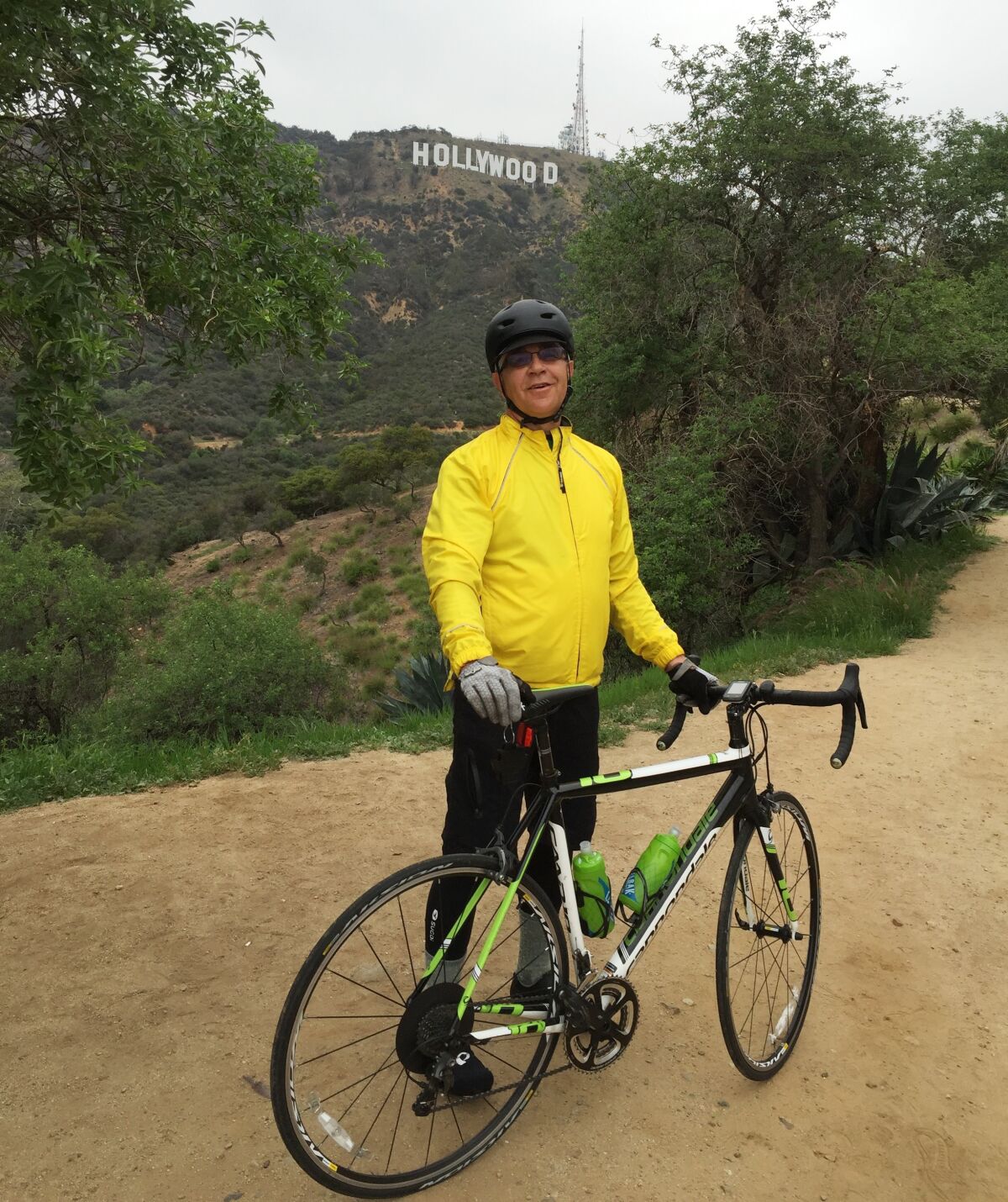 Jeff Knopp was struck from behind and killed while riding in Sunland.