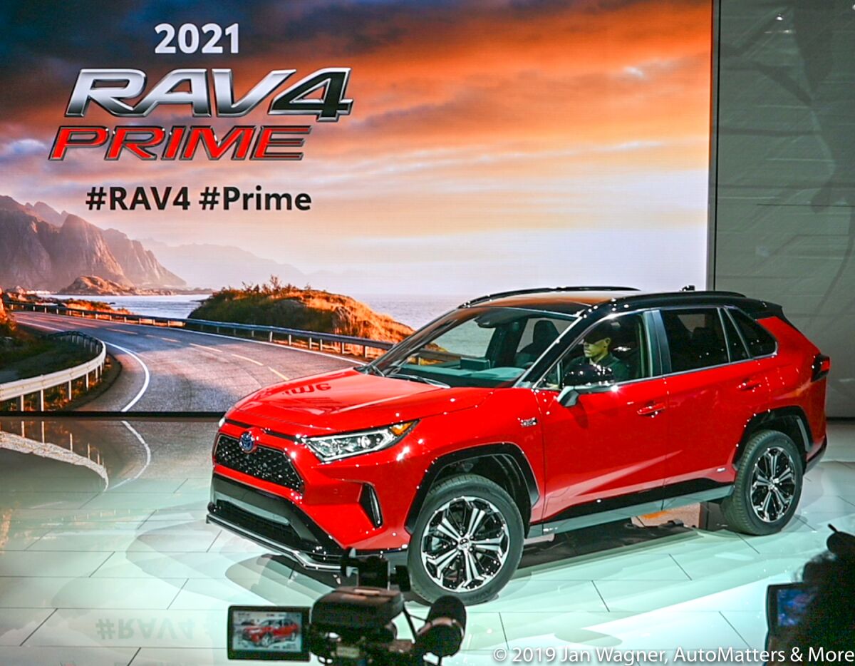 2021 Toyota RAV4 Prime revealed at LA Auto Show 2019