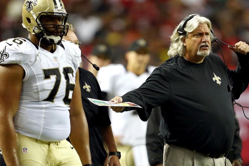 Saints defensive coordinator Rob Ryan