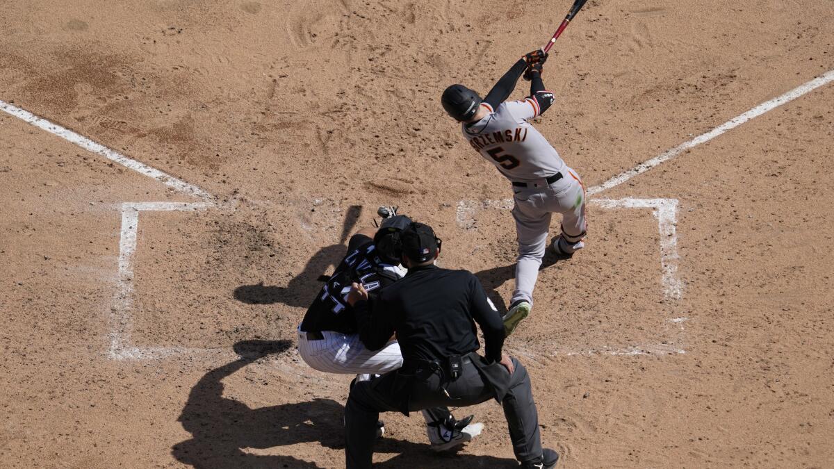 Homer-happy Giants slug five more, pound White Sox 16-6 - NBC Sports