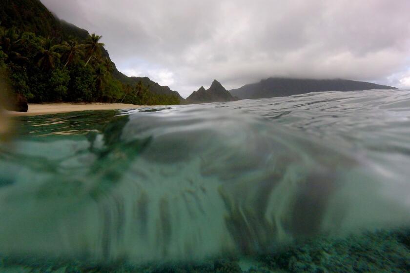 Ofu Beach, 2 miles long and usually empty, is a highlight of far-flung American Samoa.