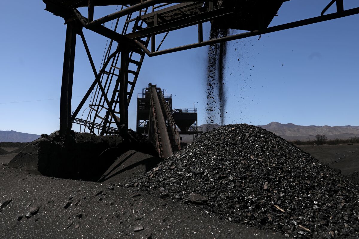 A coal mine in Coahuila, Mexico.