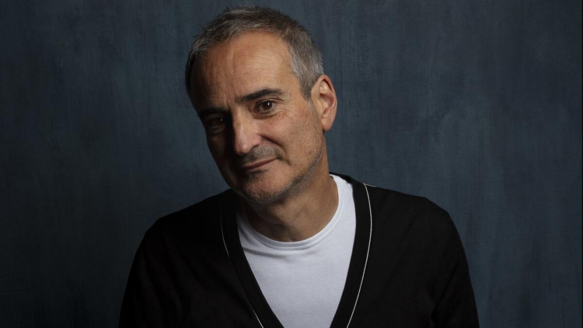 Director Olivier Assayas, from the film "Non-Fiction," photographed in the L.A. Times Photo and Video Studio at the 2018 Toronto International Film Festival