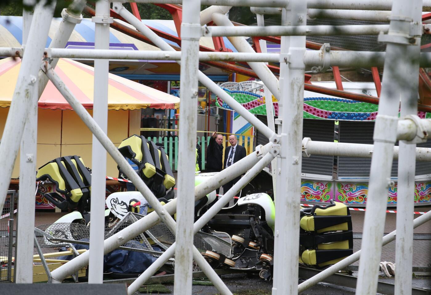 M&D's amusement park rollercoaster crash