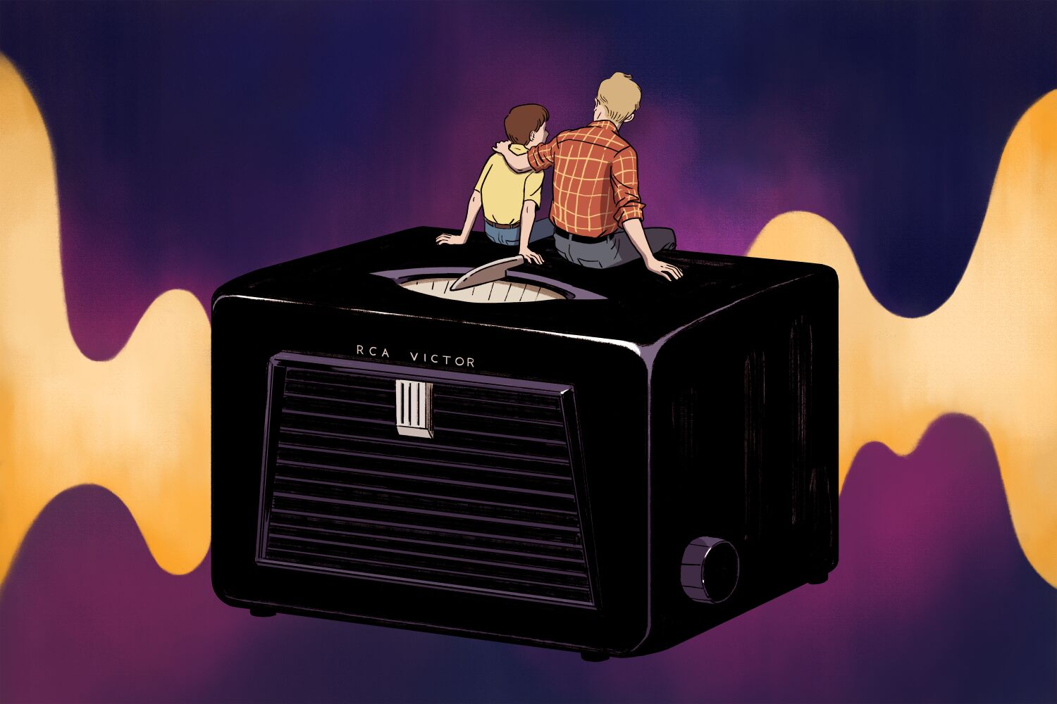 My father may be gone, but 'our' radio is still going