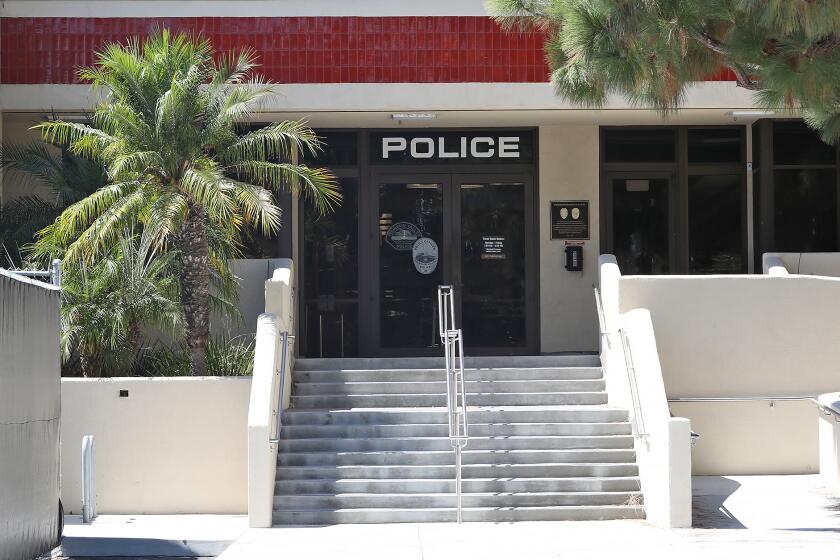 The Fountain Valley police department headquarters in Fountain Valley as seen on Sept. 5th, 2024.