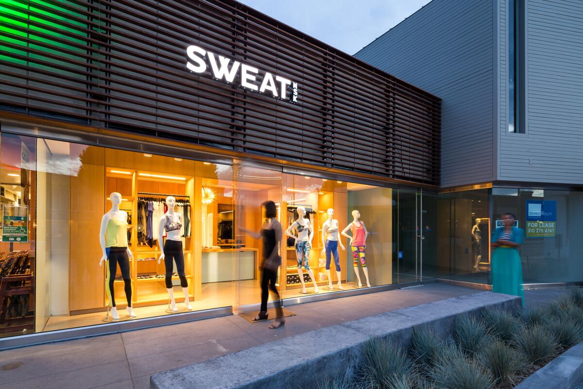 Sweat NSK, a new boutique offering a curated mix of fashionable fitnesswear, opened doors in June on Barrington Court in Brentwood.