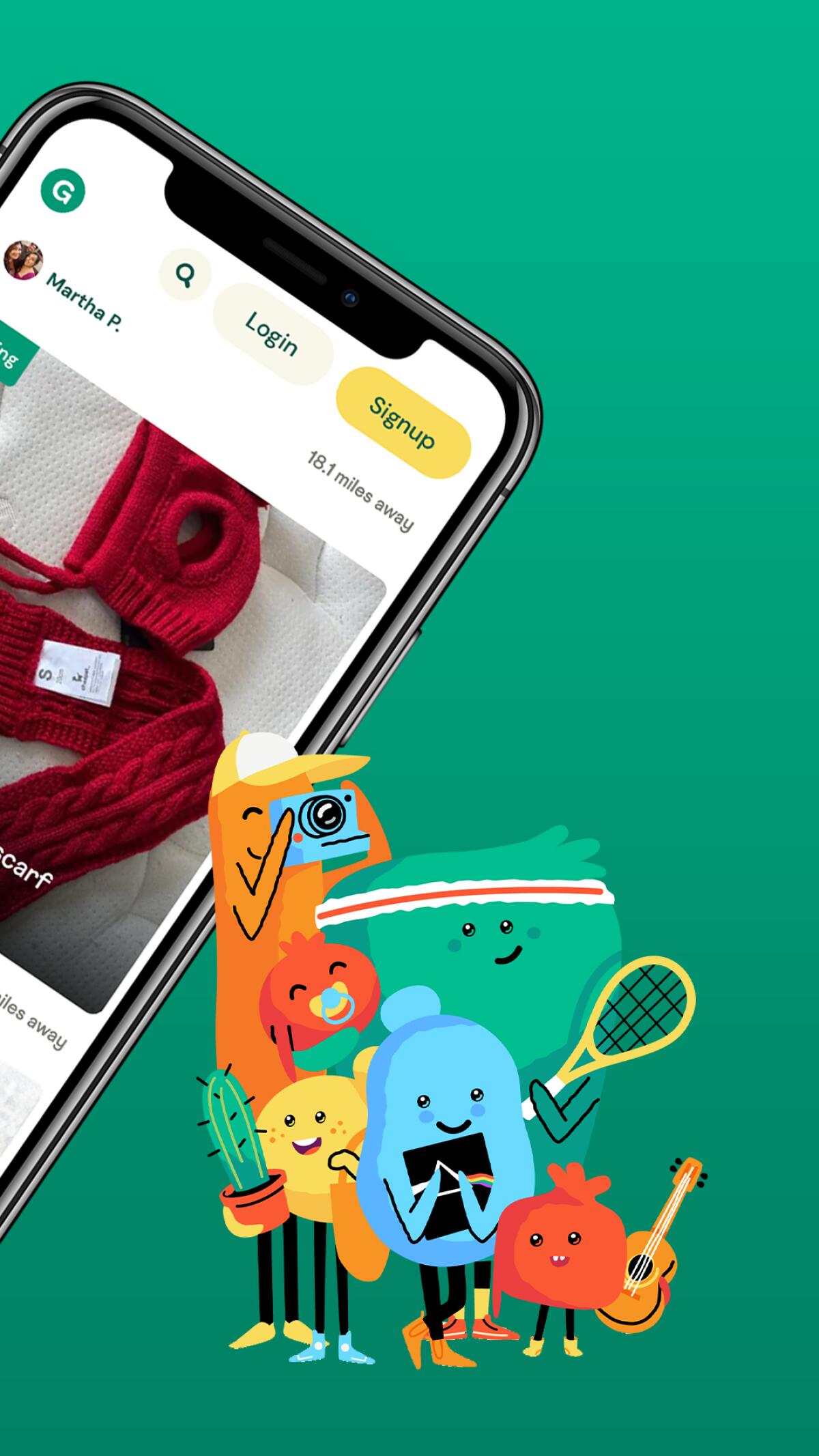 The Good Use Co. app enables users to give away items and make community connections.