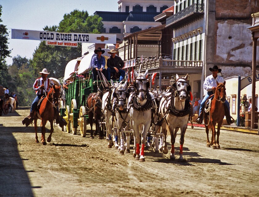 Old Sacramento's Gold Rush Days canceled because of drought Los