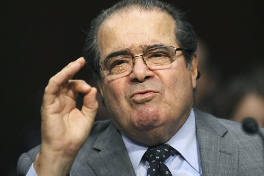 U.S. Supreme Court Justice Antonin Scalia in 2011.