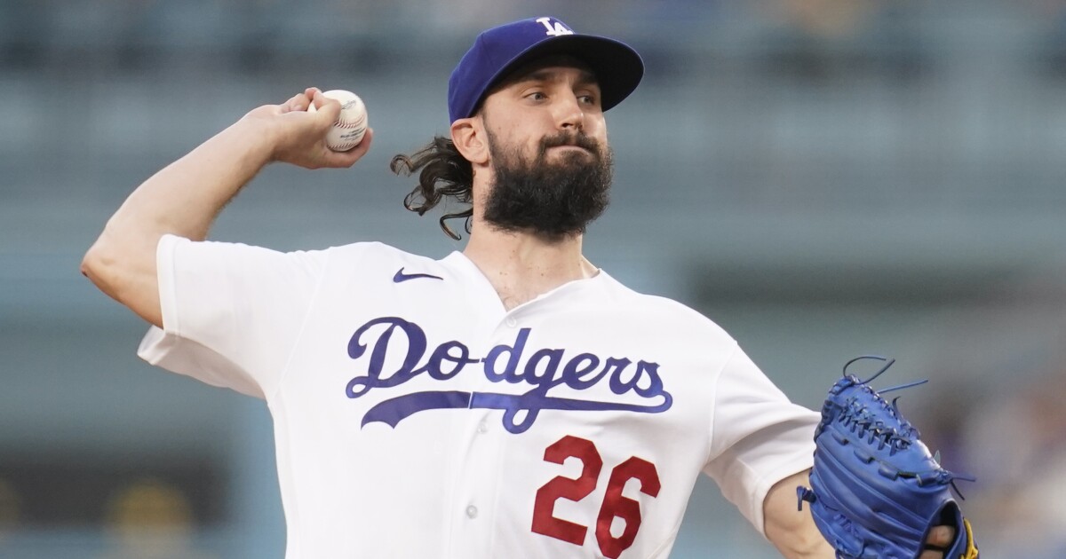 Dodgers place Tony Gonsolin on injured list with forearm strain