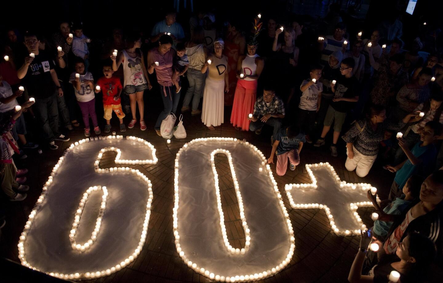 Earth Hour in Colombia