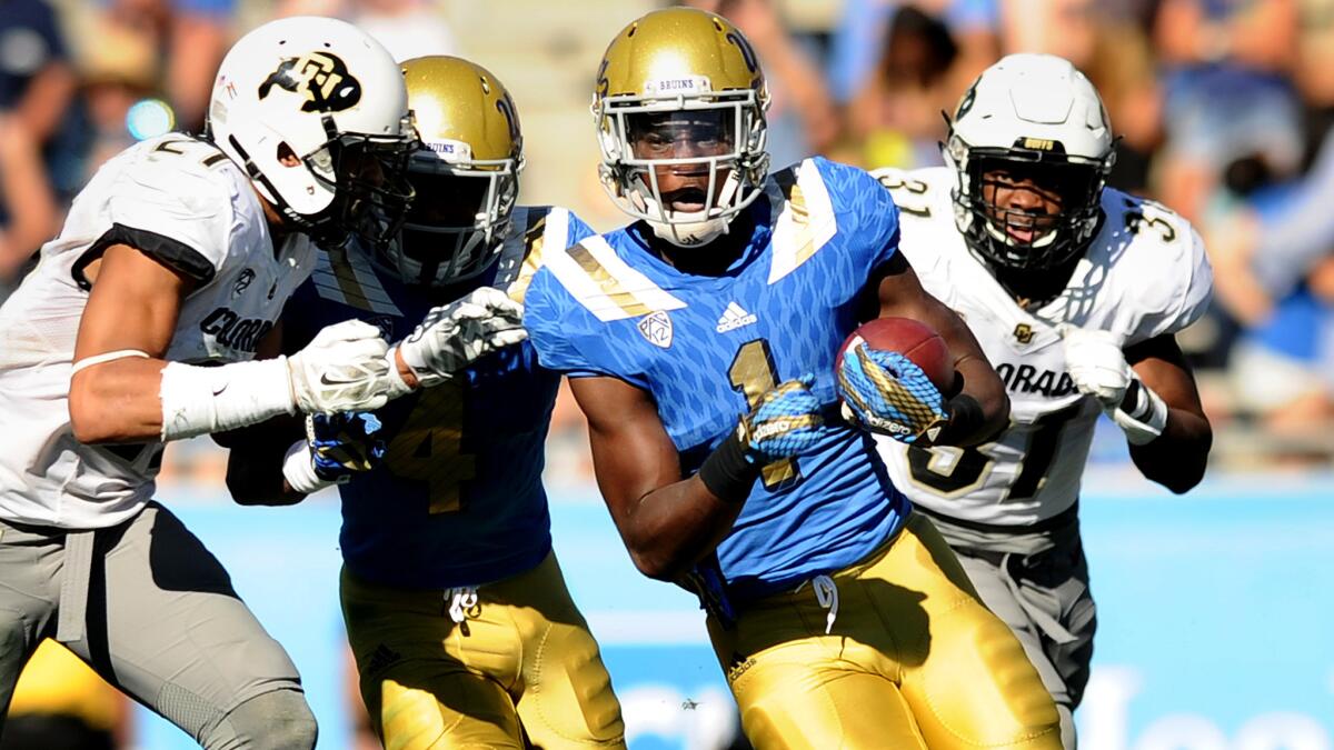 Soso Jamabo will be among a group of UCLA running backs trying to replace Paul Perkins this season.